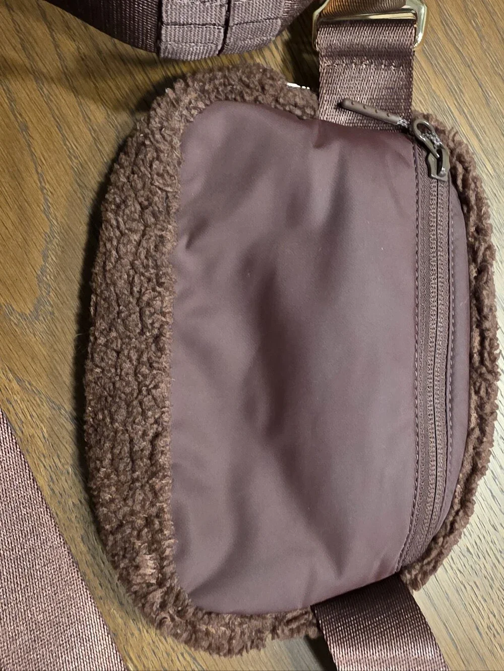 Lululemon Everywhere Brown Sherpa Belt Bag
